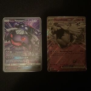 Shadow Venasaur GX and Houndstone EX (VOID BUNDLE)